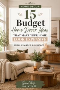 15 Simple Home Decor Ideas to Make Any Space Look Expensive on a Budget