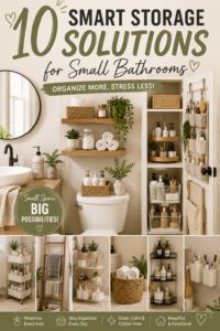 10 Bathroom Storage Solutions for Tiny Apartments That Maximize Every Inch
